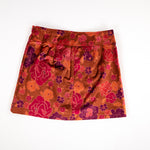 Load image into Gallery viewer, Free People Floral Velvet Mini Skirt
