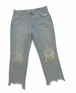 Load image into Gallery viewer, Free People Light Wash Distressed Jeans
