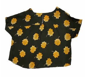 Madewell Yellow Floral Top