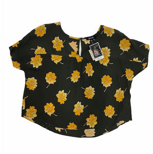 Madewell Yellow Floral Top