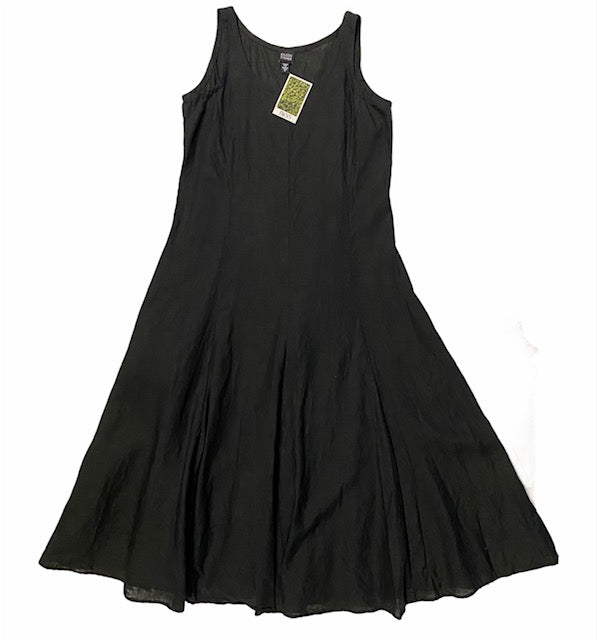 Eileen Fisher Black Linen Dress
